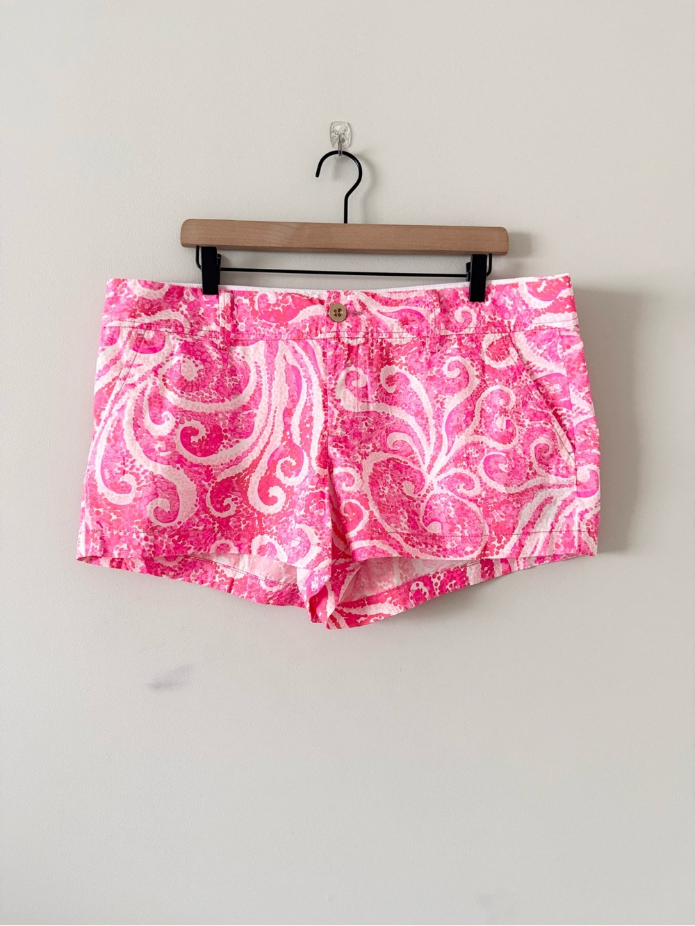 NWT Lilly Pulitzer Walsh Short in Pink Pout PBJ Size 16